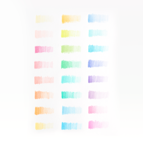 Ooly Pastel Hues Colored Pencils Set Of 12