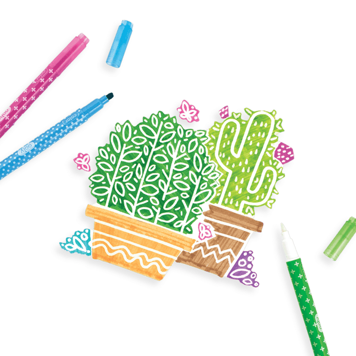 Ooly Make No Mistake Erasable Markers Set Of 12