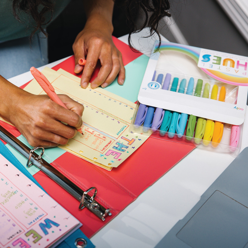 Ooly Pastel Hues Markers Set Of 12