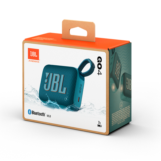 JBL GO4 Portable Bluetooth Speaker Blue