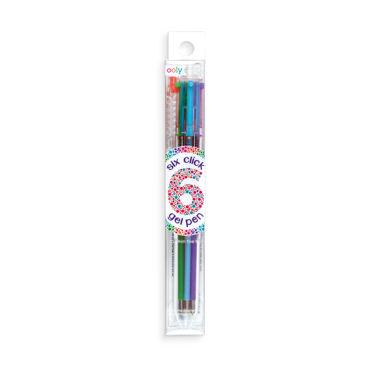 Ooly Six Click Colored Gel Pen Classic 1 Pc