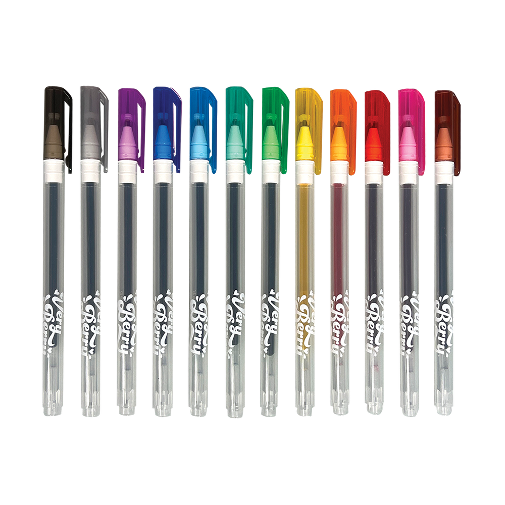 Ooly Very Berry Scented Gel Pens Set Of 12