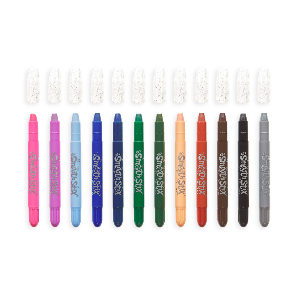 Ooly Smooth Stix Watercolor Gel Crayons 25 Pc Set