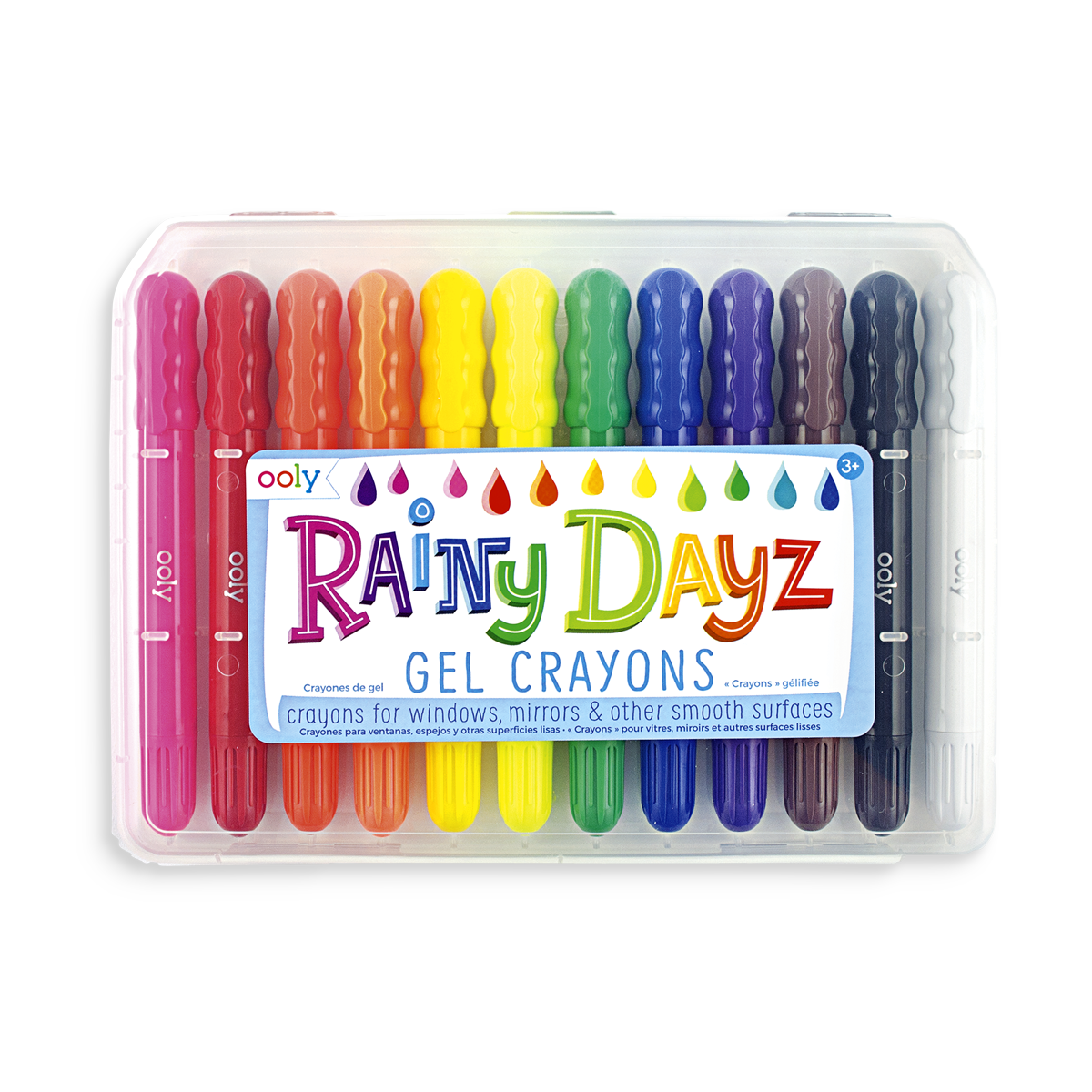 Ooly Rainy Dayz Crayons Set Of 12