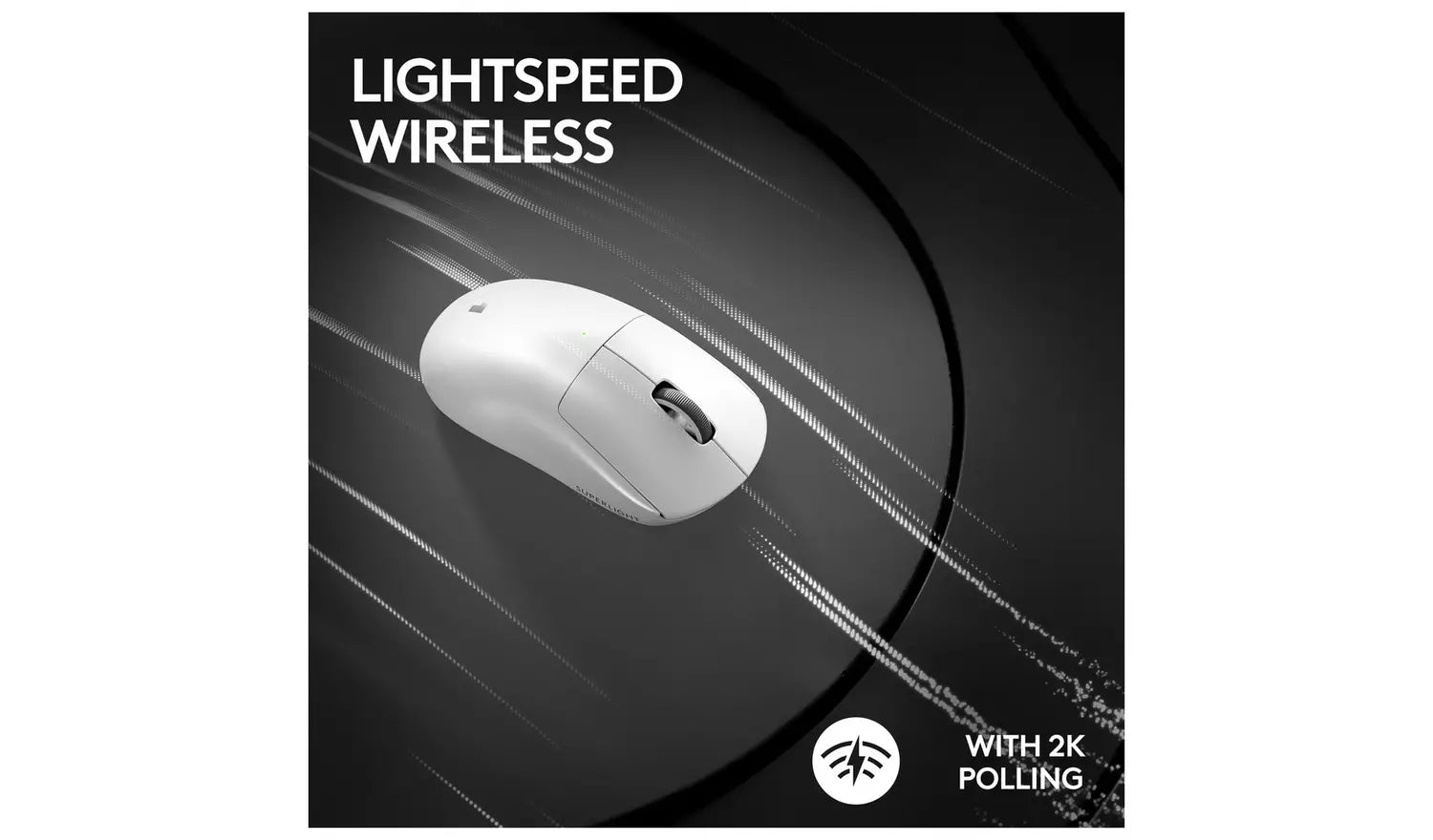 Logitech G PRO X SUPERLIGHT 2 LIGHTSPEED Gaming Mouse - White