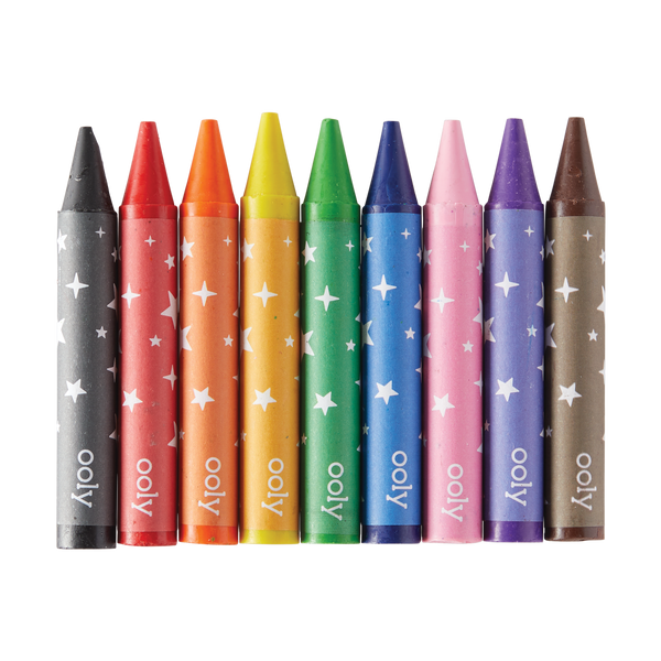 Ooly Carry Along Crayon & Coloring Book Kit On Safari Set Of