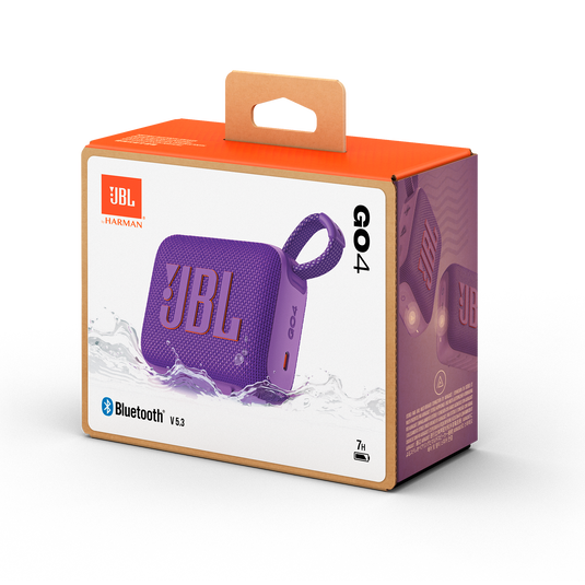 JBL GO4 Portable Bluetooth Speaker Purple