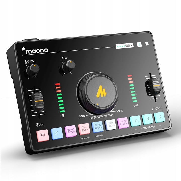 Maonocaster AMC2 NEO One-Stop Streaming Audio Mixer & Sound Card