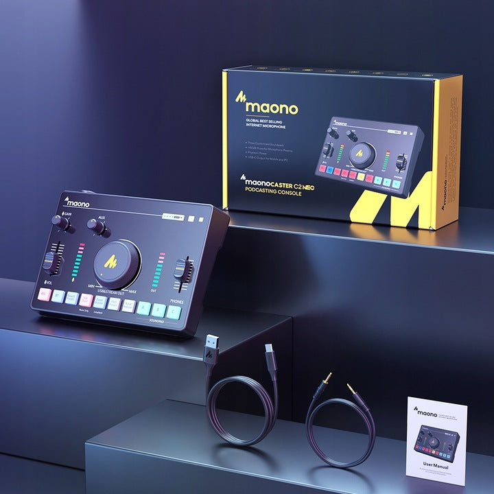 Maonocaster AMC2 NEO One-Stop Streaming Audio Mixer & Sound Card