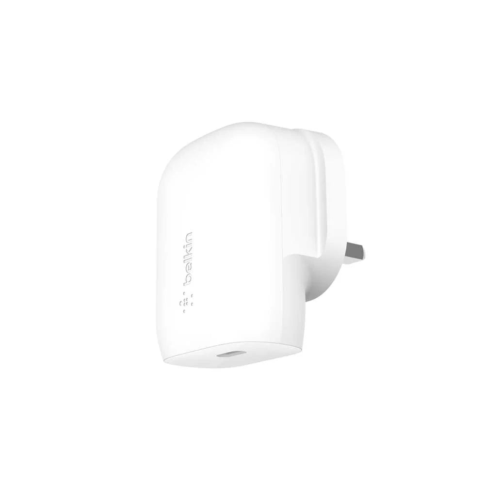 بيلكين - شاحن حائط - 30W - PD - USB-C - أبيض