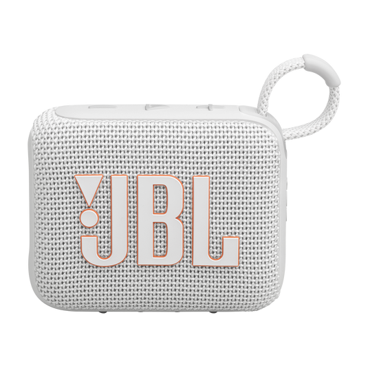 JBL GO4 Portable Bluetooth Speaker White