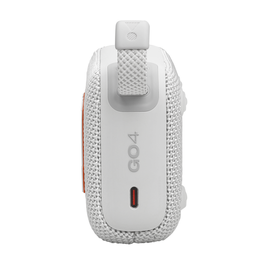 JBL GO4 Portable Bluetooth Speaker White