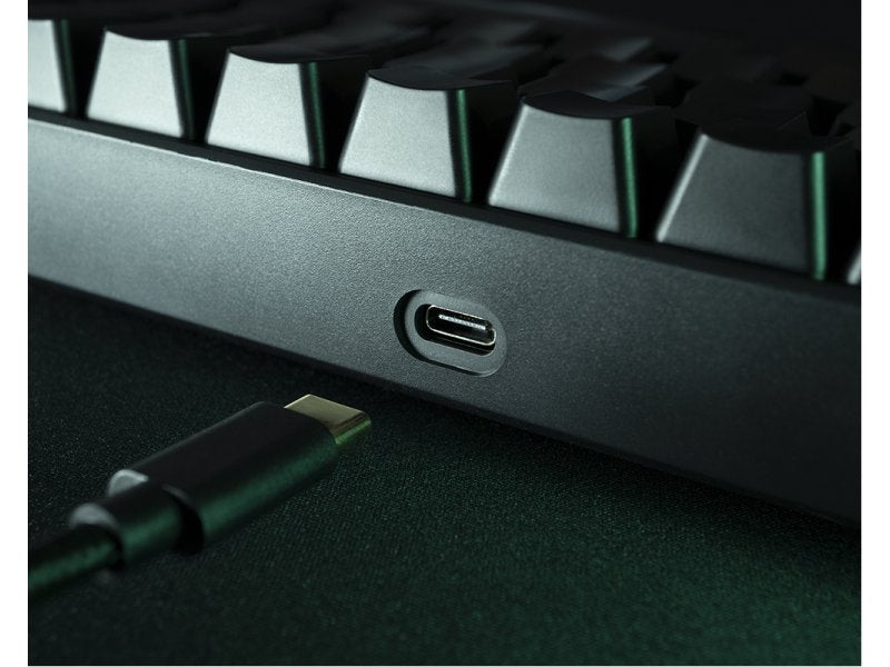 DELTACO GAMING DK440R Wireless 65% keyboard, front symbols, UK layout