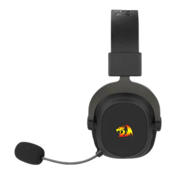 Redragon H510 PRO Zeus-X RGB Wireless Gaming Headset - 7.1 Surround Sound - 53MM Audio Drivers in Memory Foam Ear Pads w/Durable Fabric Cover- Multi Platforms Headphone - USB Powered for PC/PS4/NS