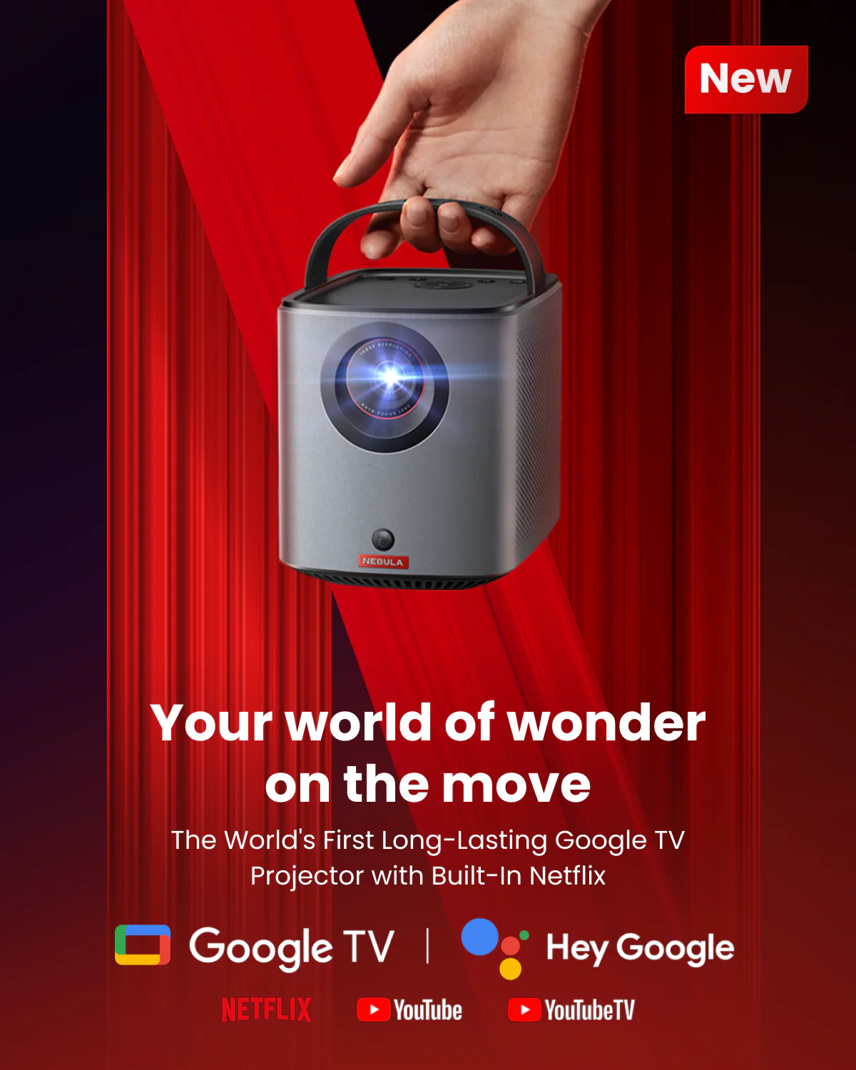 جهاز عرض محمول Nebula Mars 3 Air II Pro