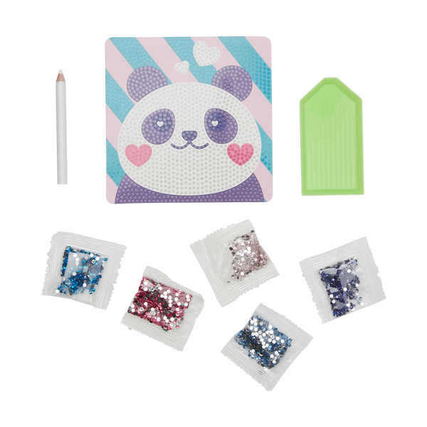 Ooly Razzle Dazzle D.I.Y. Mini Gem Art Kit Pretty Panda