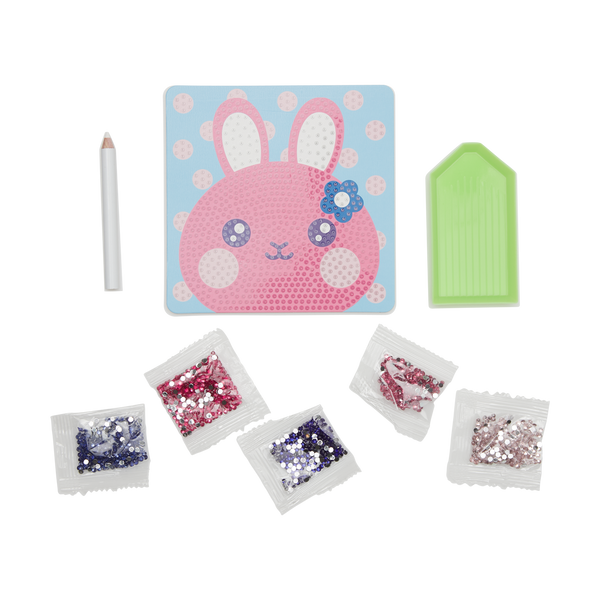 Ooly Razzle Dazzle D.I.Y. Mini Gem Art Kit Bouncy Bunny