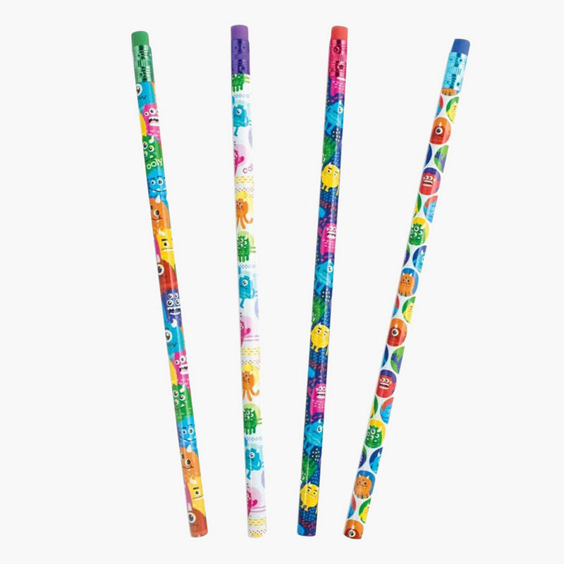 Ooly Monster Graphite Pencils Set Of 12