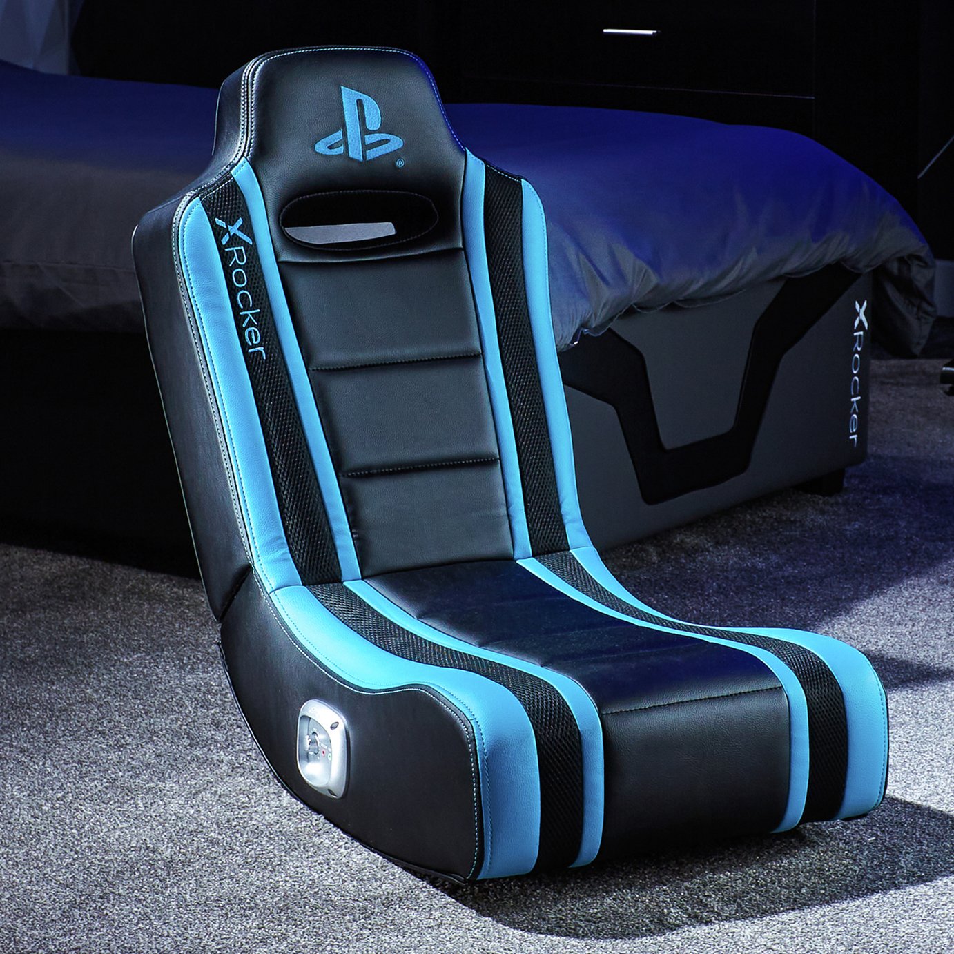 Xrocker Sony PlayStation Geist 2.0 Floor Rocker Gaming Chair