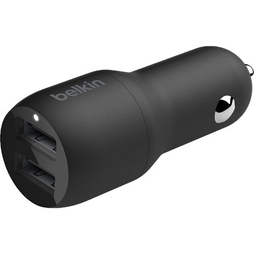 BELKIN - CAR CHARGER - 24W - 2 USBA - BLACK