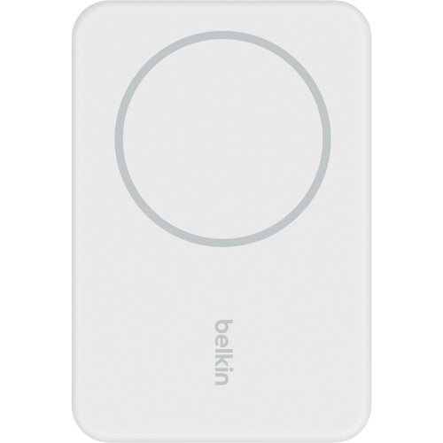 BELKIN POWERBANK 5K MAGNETIC WIRELESS KICK STAND - WHITE