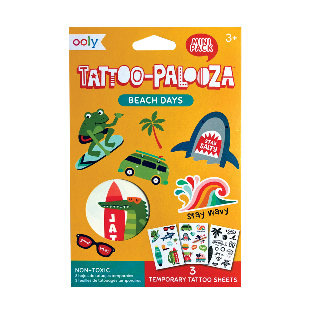 Ooly Mini Tattoos Beach Days