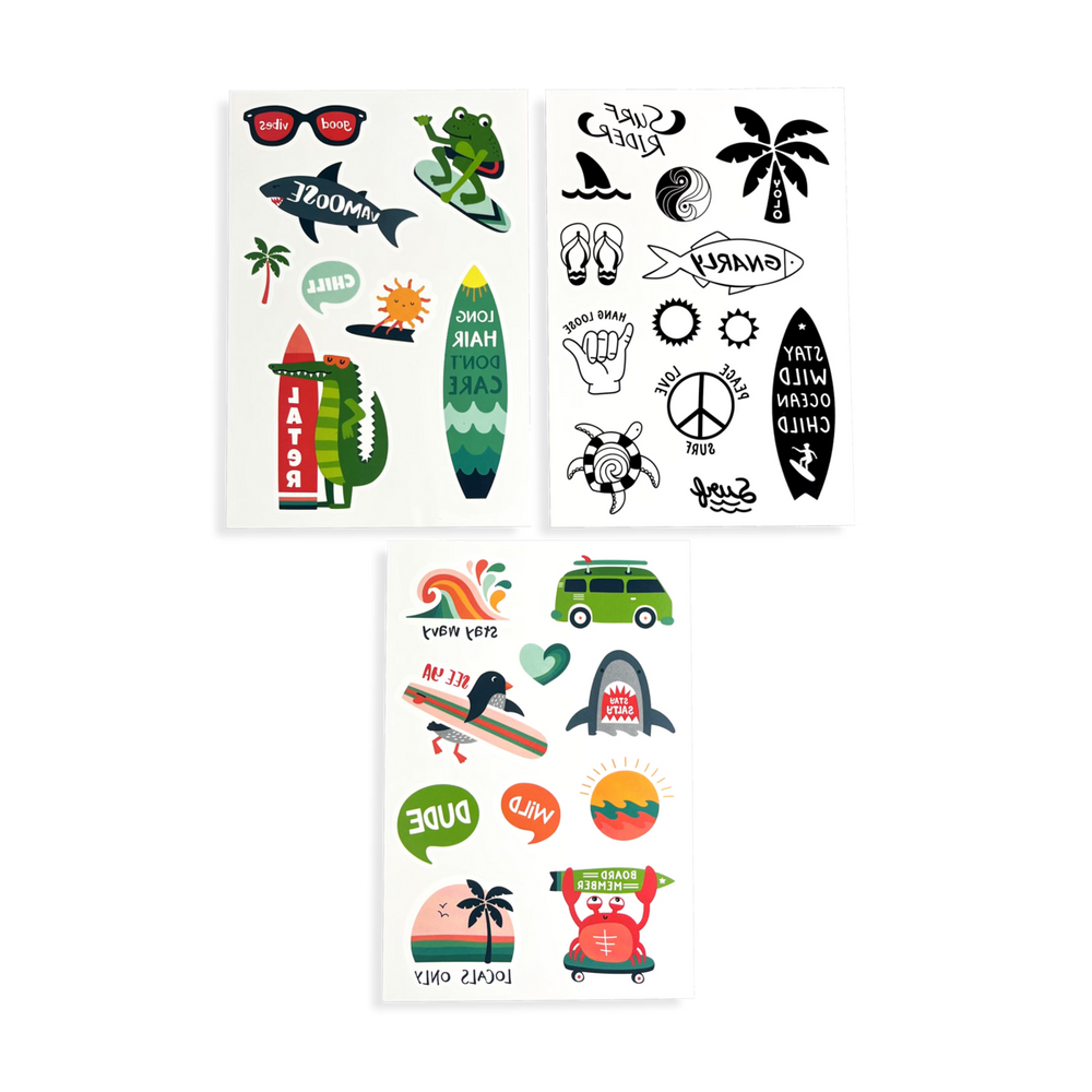 Ooly Mini Tattoos Beach Days