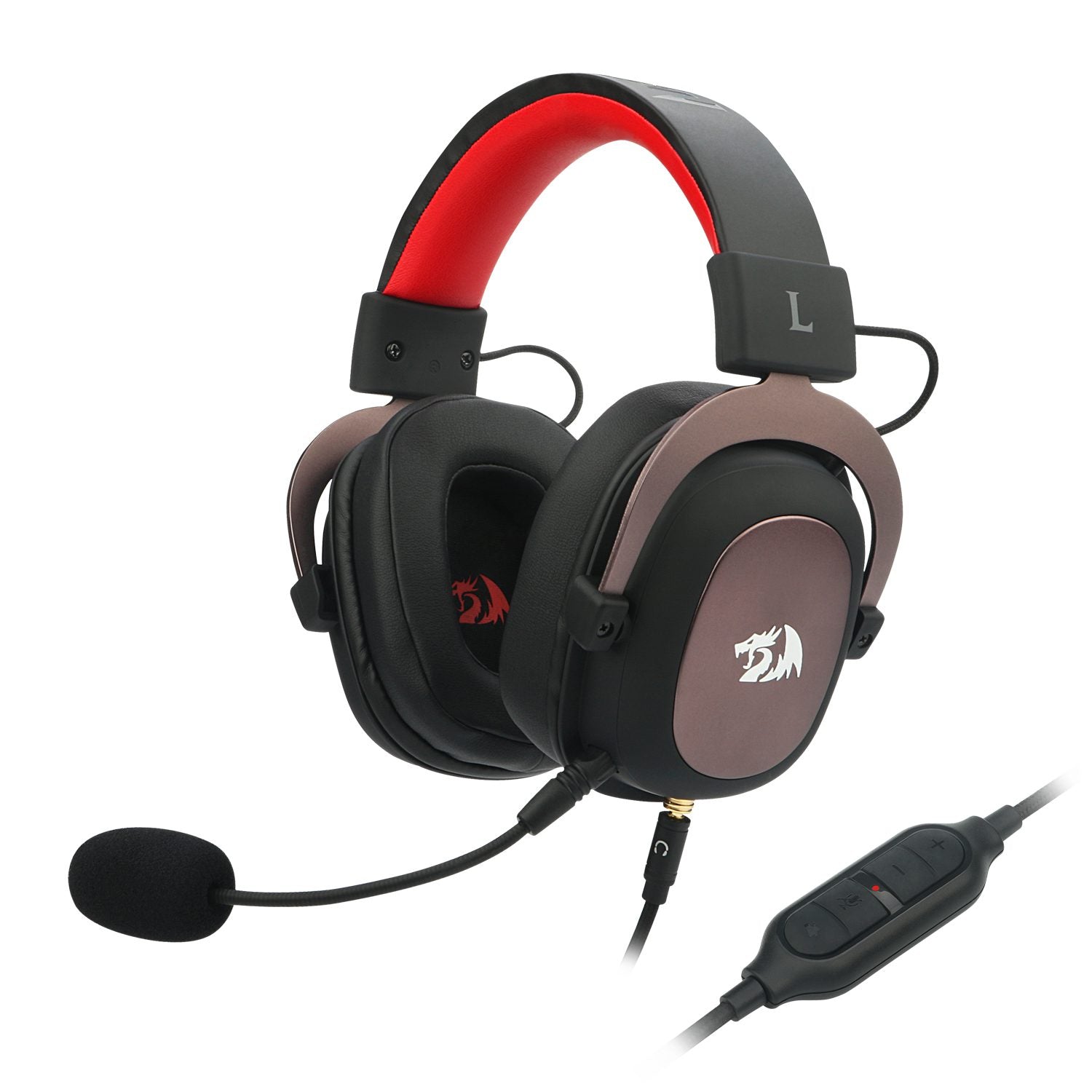 Redragon ZEUS 2, Wired headset, w/ adapter
