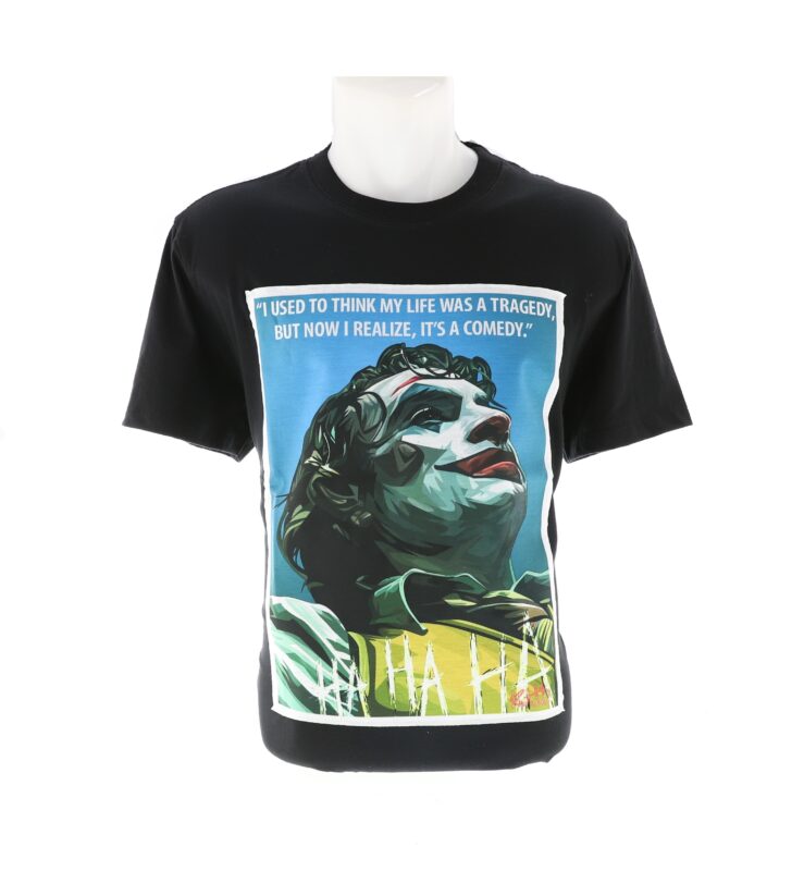 Famous Pop Art Joker Ver9 Black Xl