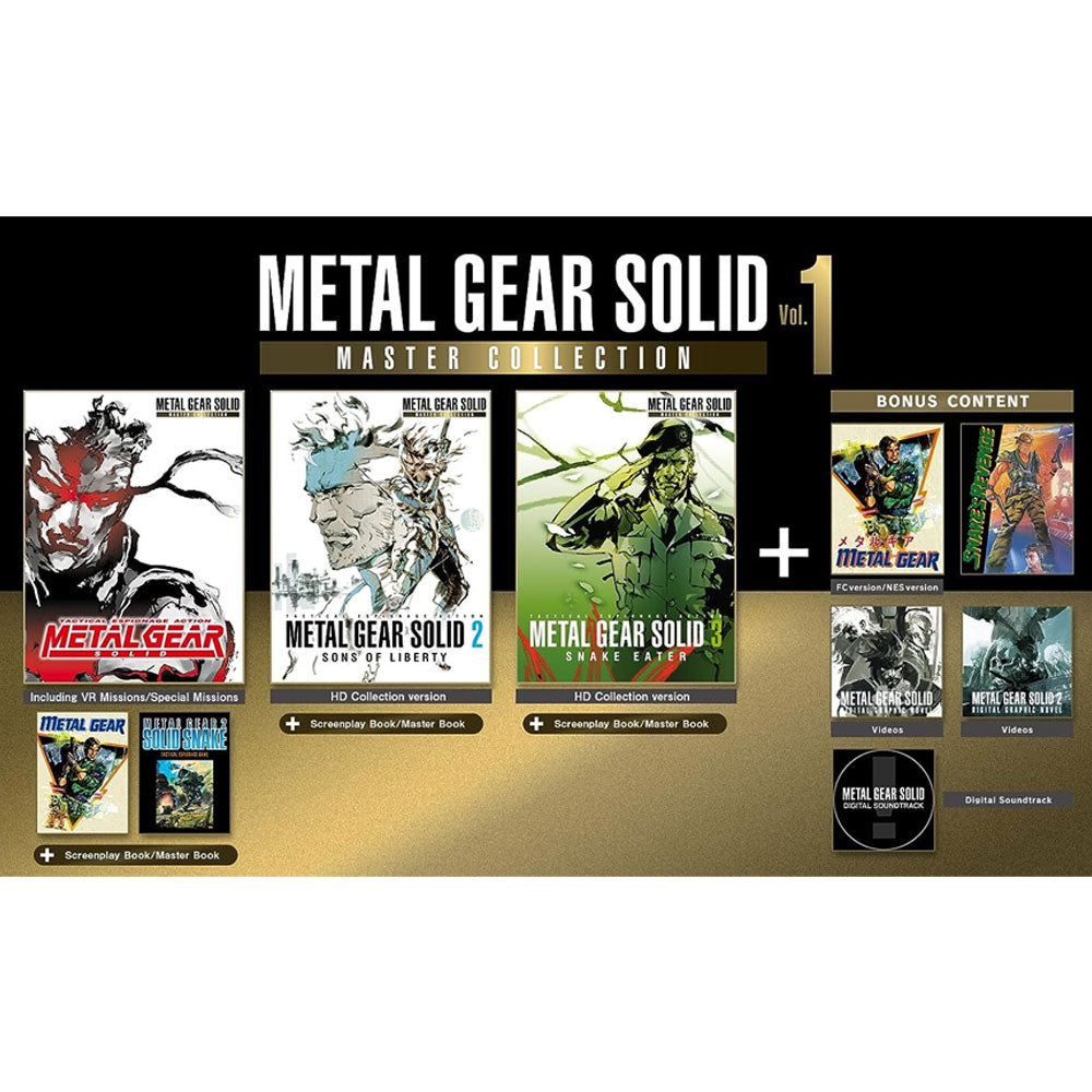 SW METAL GEAR SOLID MASTER COL V1 (R2) GCAM ARB STD