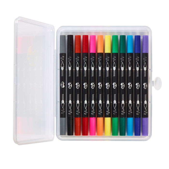 Tinc Multi Color Fine Line Fab Felt Markers