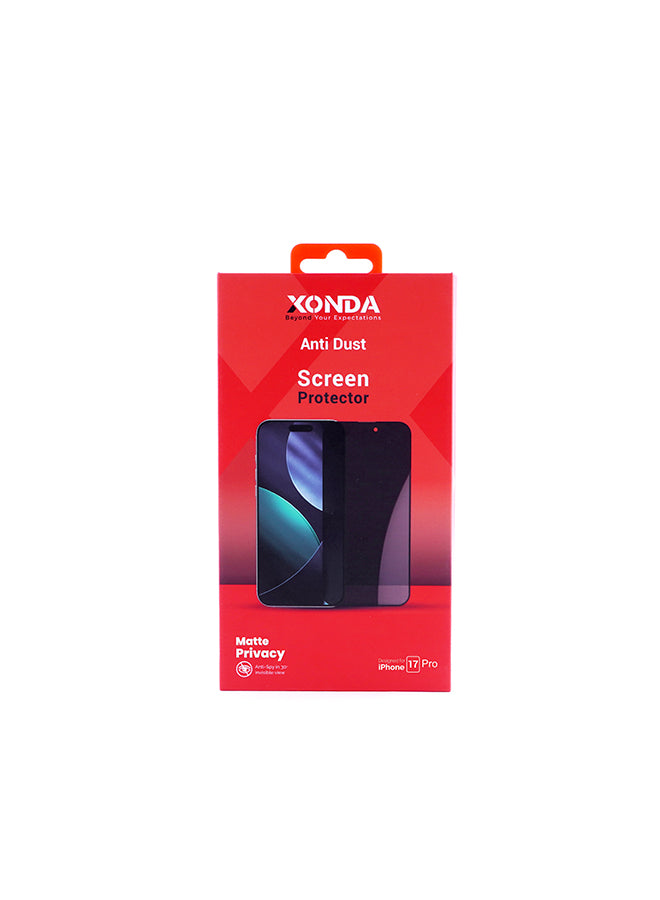 Xonda Iphone 17 Pro Screen Protector Privacy Matte