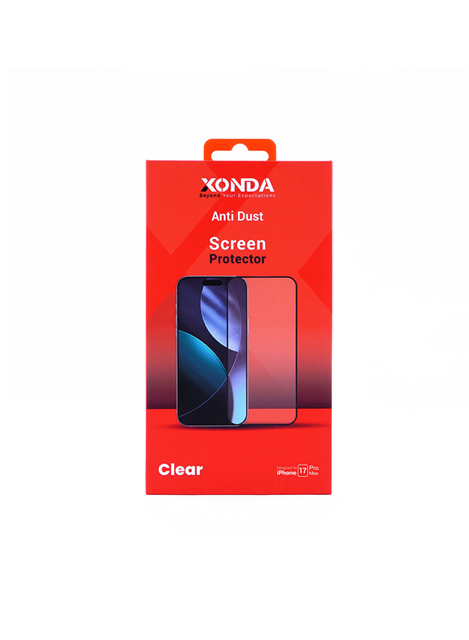 Xonda Iphone 17 ProMax Screen Protector Clear