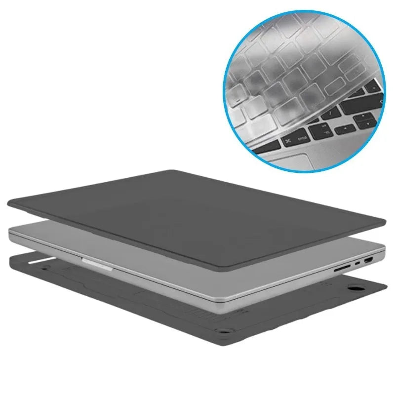 CASEMATE MACBOOK PRO 14, M3/M2/M1 SNAP-ON CASE SMOKE