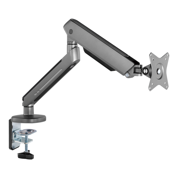 Twisted Minds Premium Gaming Monitor Arm With RGB Lighting - Grey