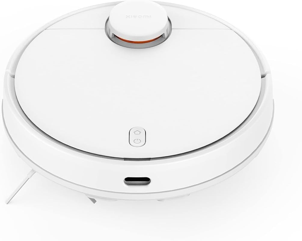 مكنسة روبوت Xiaomi Mi Robot Vacuum S10 بقوة شفط 4 كيلو باسكال مع LDS - أبيض