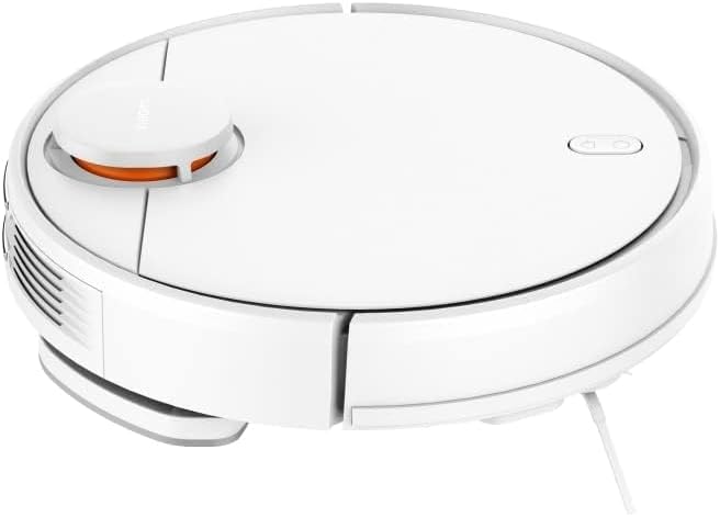 مكنسة روبوت Xiaomi Mi Robot Vacuum S10 بقوة شفط 4 كيلو باسكال مع LDS - أبيض