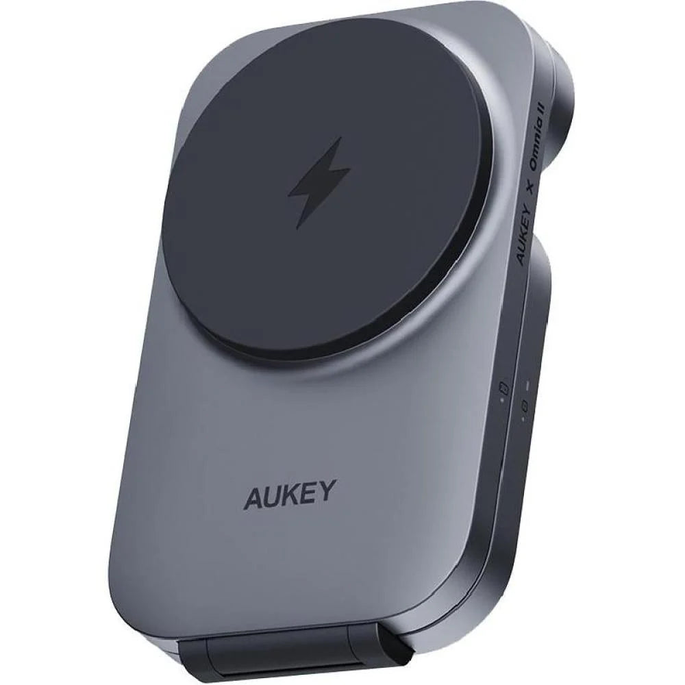 AUKEY Foldable 3-in-1 Magnetic Wireless Charger- Grey 15W