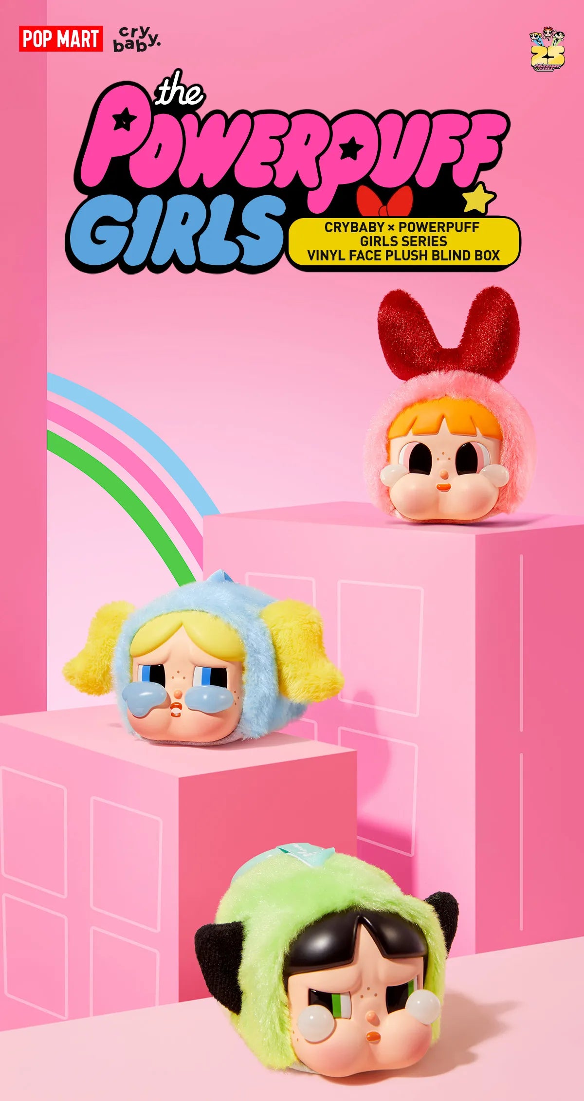 CRYBABY x Powerpuff Girls Series Figures