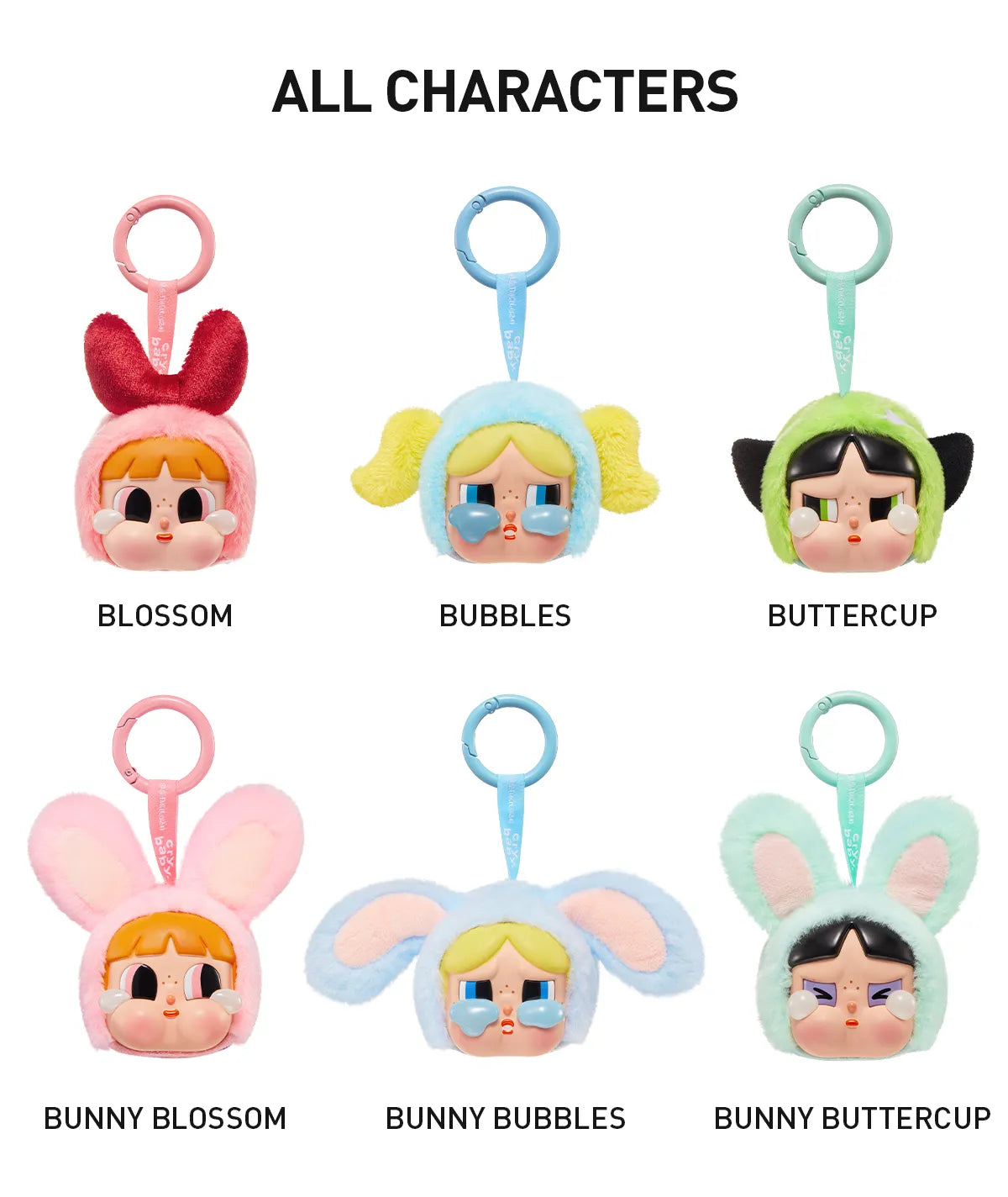 CRYBABY x Powerpuff Girls Series Figures