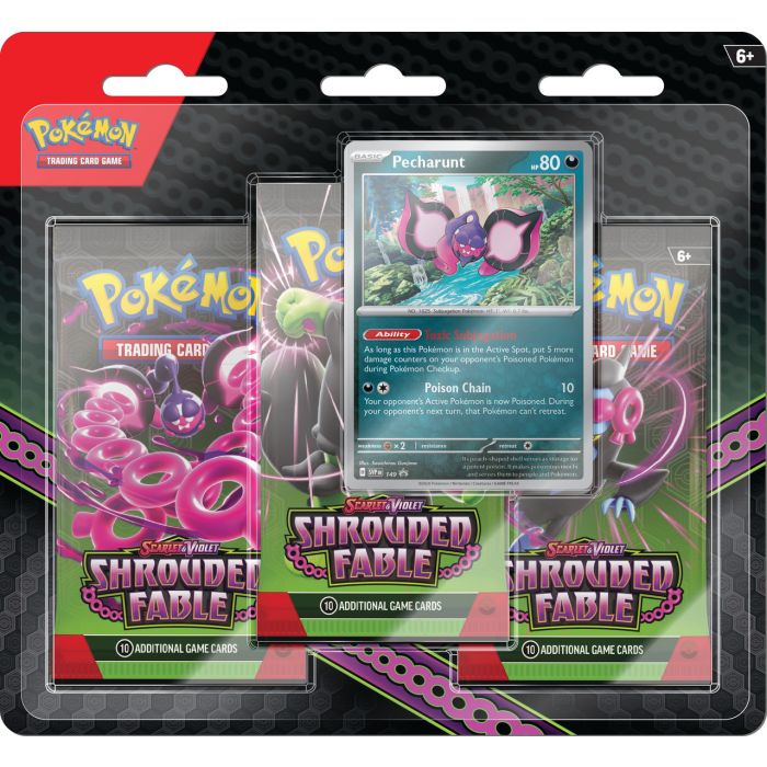 Pokemon TCG - Scarlet & Violet 6.5 3-Pack Blister