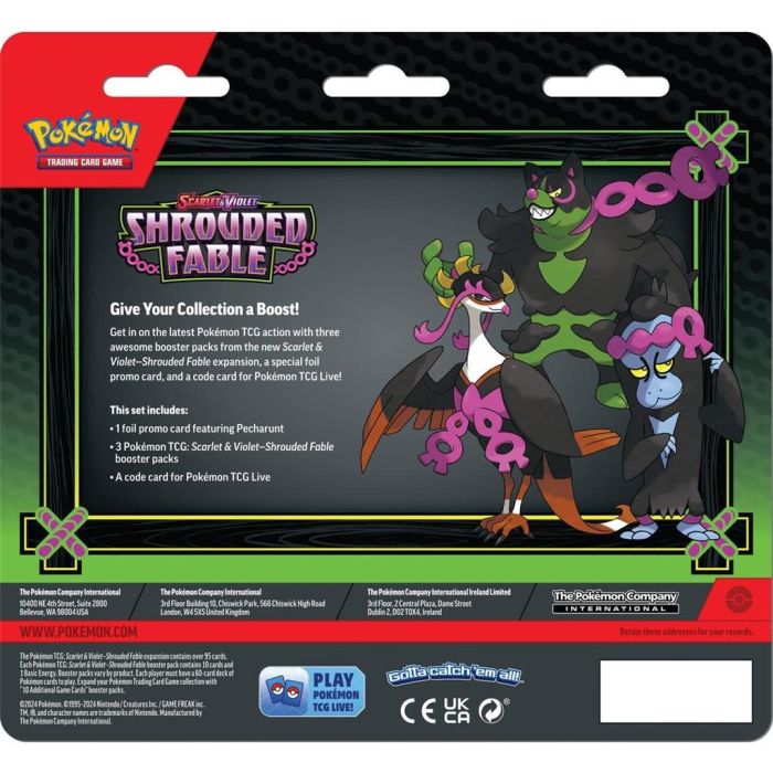 Pokemon TCG - Scarlet & Violet 6.5 3-Pack Blister
