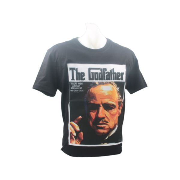 Famous Pop Art Don Vito Corleone Black Mudium
