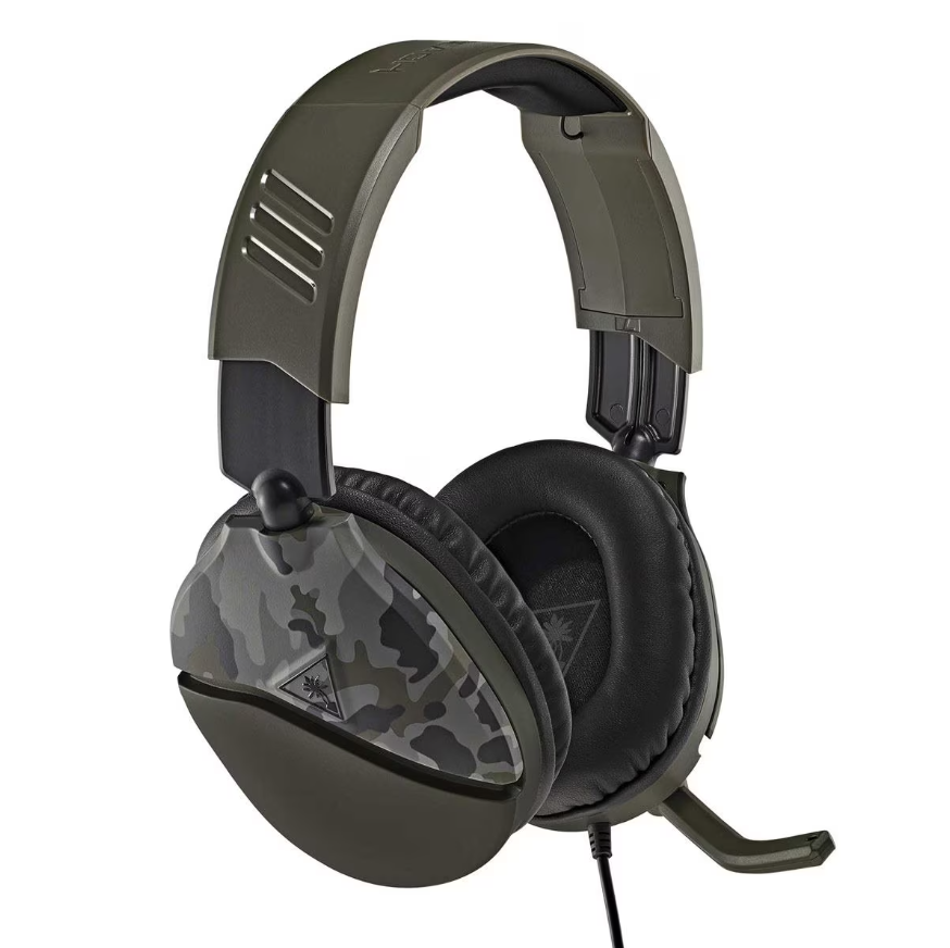 Turtle Beach EarForce Recon 70 Green Camo Gaming Headset (Multi)
