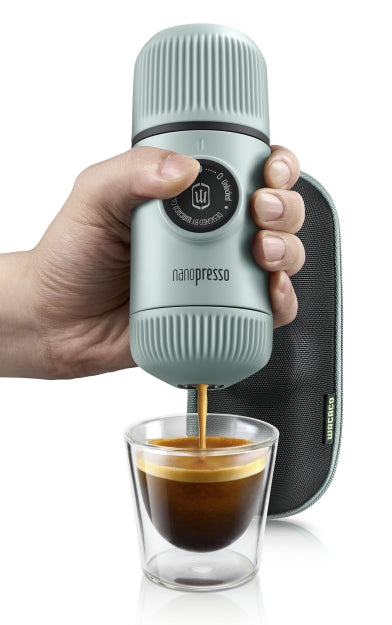 WACACO NANOPRESSO ARCTIC BLUE + CASE