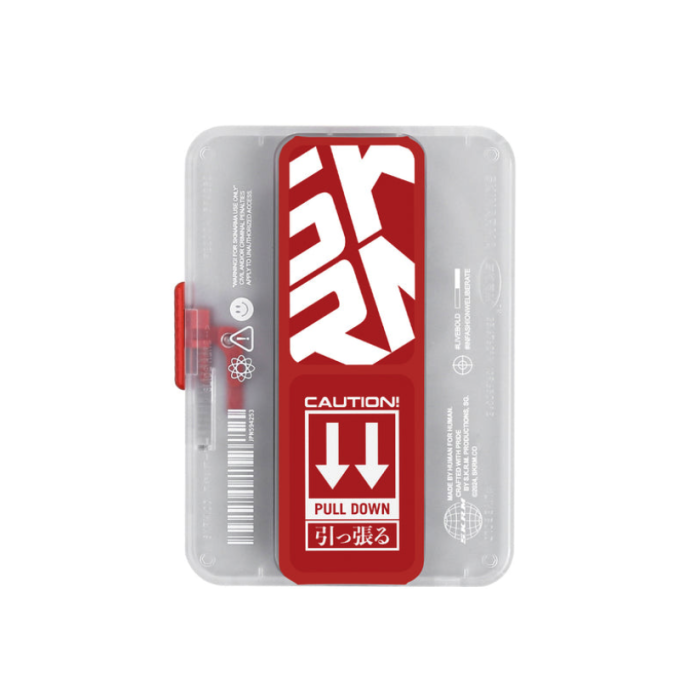 Skinarma Mirage Magnetic Cardholder with Grip Stand Phaze Red
