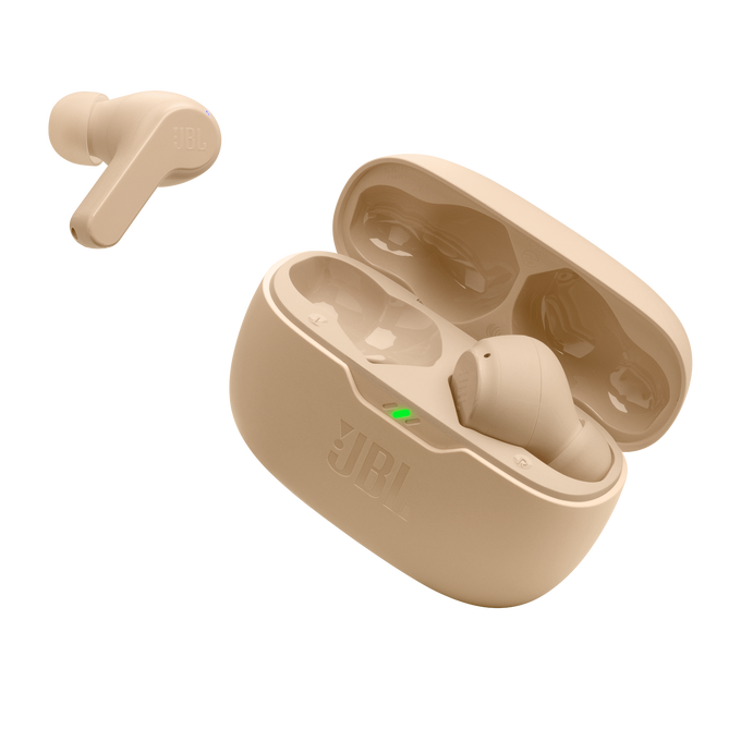 سماعات JBL Wave Beam اللاسلكية داخل الأذن - بيج
