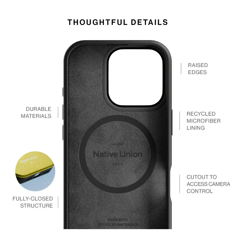 Native Union Iphone 16 Pro Max Active Case Sand Stone