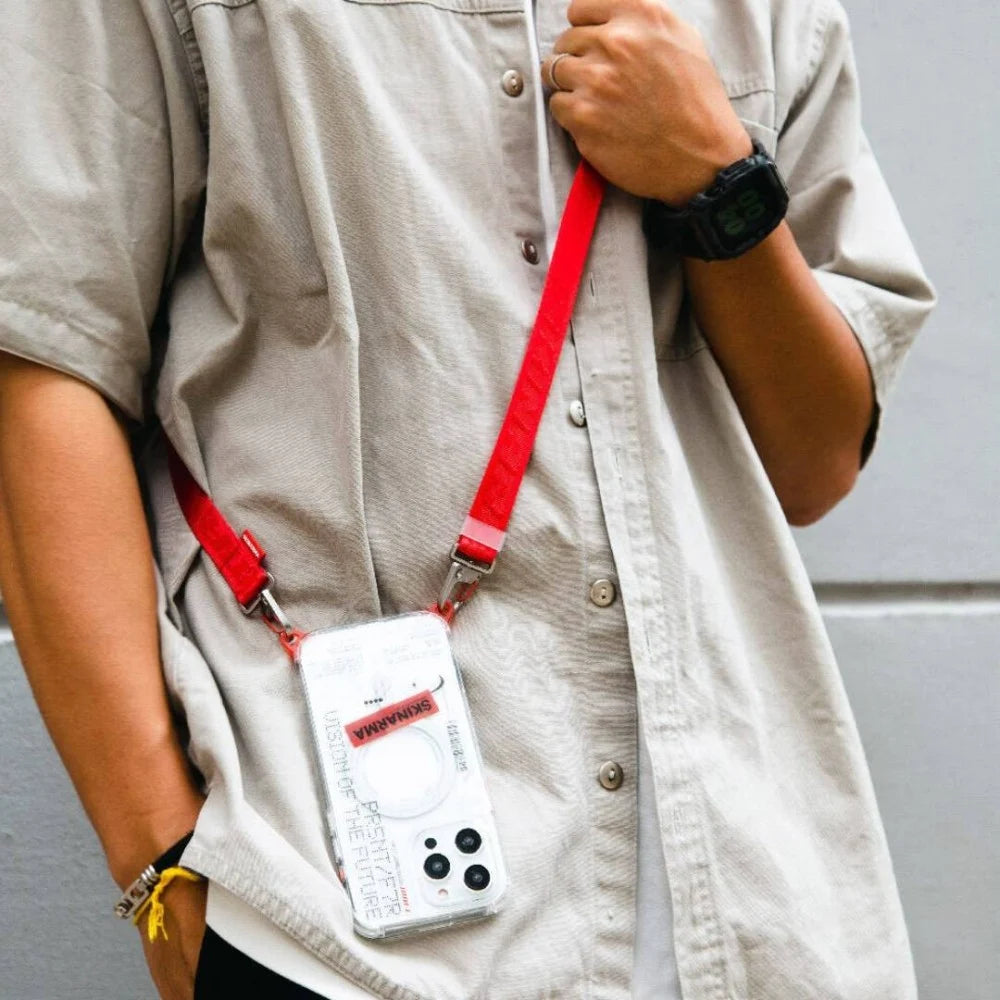 SKINARMA SCOUT LANYARD RED