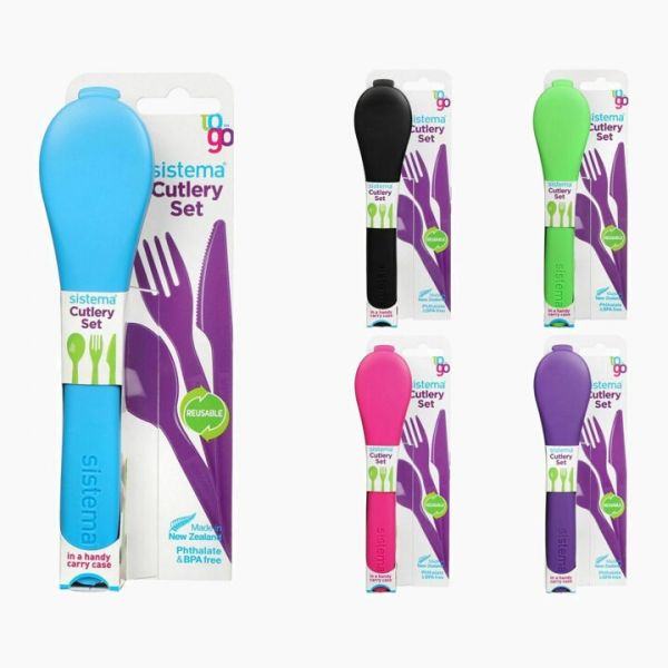 Sistema Cutlery Set To Go